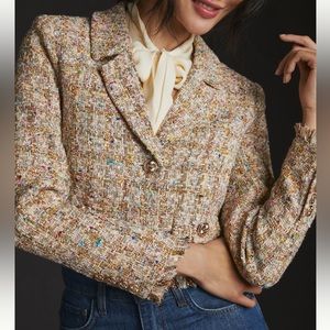 Fits like a Small Tweed blazer NWT